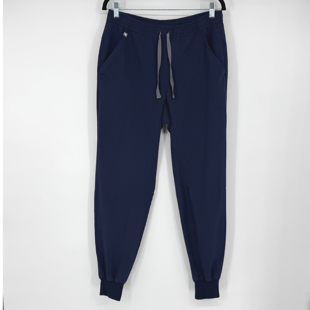 FIGS Technical Collection Scrub Jogger Pants Women's M Navy‎ Blue Slim Fit
